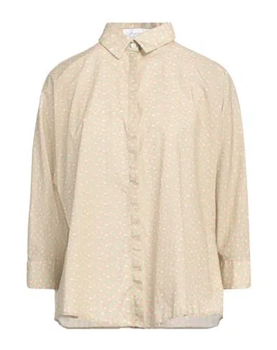 Abseits Woman Shirt Taupe Size Xl Cotton In Grey