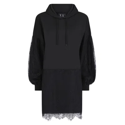 Absence Of Colour Women's Black Millie Hoodie Dress