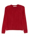 Absolut Cashmere Cali Crew-neck Sweater In Red