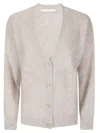Absolut Cashmere Gloria Button-front Cashmere Cardigan In Neutral
