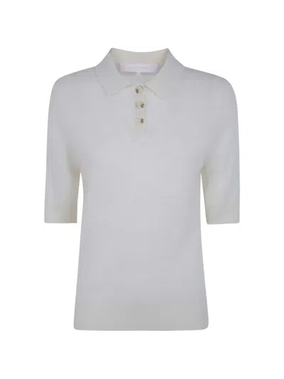 Absolut Cashmere Cashmere Short-sleeve Sweater In White