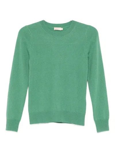 Absolut Cashmere Catelina Crew-neck Sweater In Green