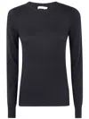 Absolut Cashmere Crew-neck Cashmere Sweater In Black