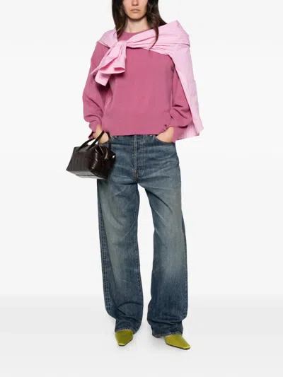 Absolut Cashmere Caterina Crew-neck Cashmere Sweater In Pink