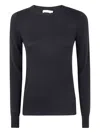 Absolut Cashmere Crew-neck Cashmere Sweater In Black