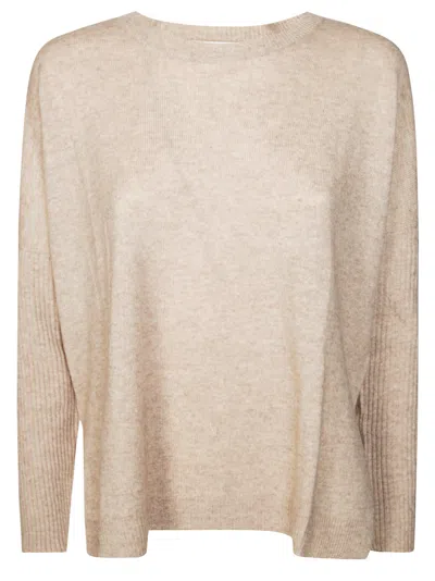 Absolut Cashmere . Gironneck Over Sweater For Women In Beige