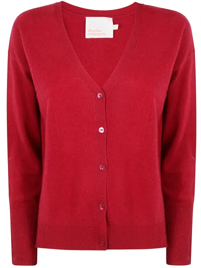 Absolut Cashmere "giuseppa" Cardigan In Red