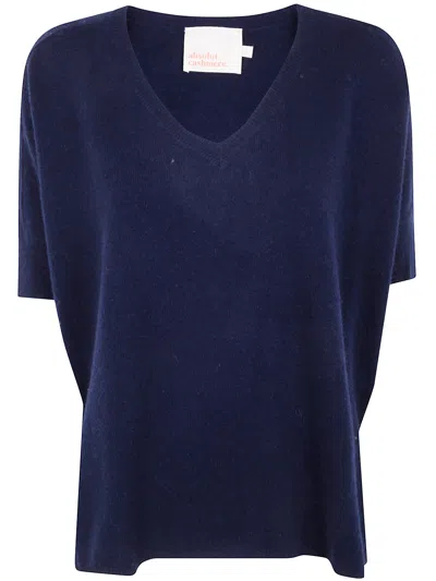Absolut Cashmere V-neck Knitwear In Blue
