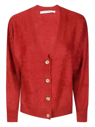 Absolut Cashmere Plush Cashmere Cardigan With Button Closure In Red