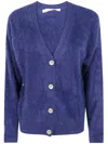 Absolut Cashmere Cashmere Cardigan In Blue
