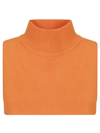 Absolut Cashmere High-neck Cashmere Neck Warmer In Orange