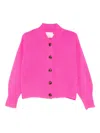 Absolut Cashmere Margherita Buttoned Cardigan In Pink