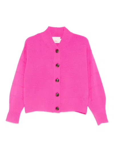 Absolut Cashmere Margherita Buttoned Cardigan In Pink