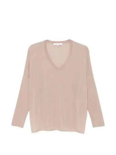 Absolut Cashmere Meryl V-neck Sweater In Brown