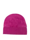 Absolut Cashmere Moira Brushed-cashmere Beanie Hat In Blue