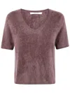 Absolut Cashmere V-neck Cashmere Jumper In Neutral