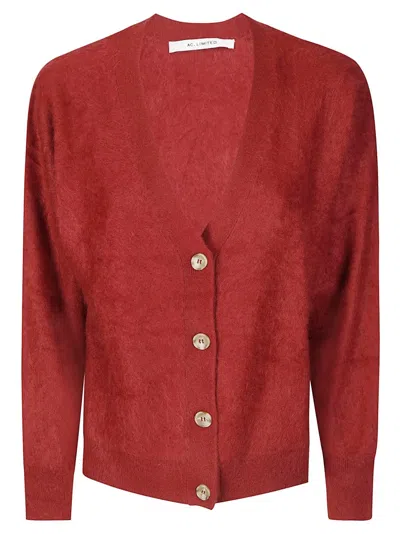 ABSOLUT CASHMERE PLUSH CASHMERE CARDIGAN WITH BUTTON CLOSURE