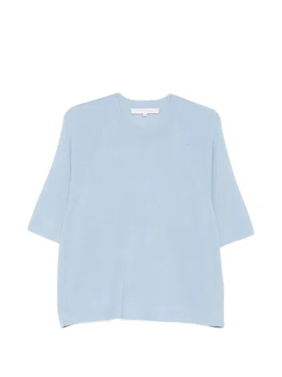 Absolut Cashmere Raglan-sleeve T-shirt In Blue