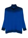 Absolut Cashmere Ribbed Ombré-effect Sweater In Brown