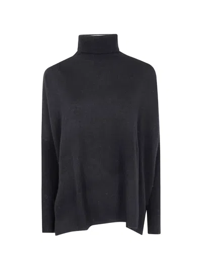 Absolut Cashmere Roll-neck Sweater In Black