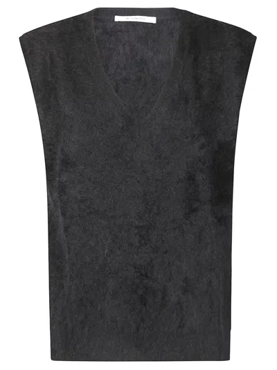 ABSOLUT CASHMERE SLEEVELESS CASHMERE CARDIGAN WITH V-NECKLINE
