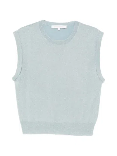 Absolut Cashmere Sleeveless Top In Blue