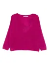 Absolut Cashmere Soeli V-neck Sweater In Pink