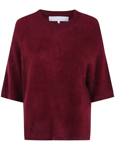 Absolut Cashmere Jenna Brushed Cashmere Sweater In Burgundy