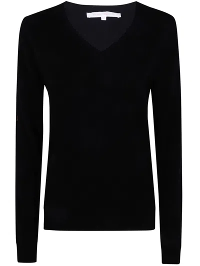 Absolut Cashmere Sweater V-neck "alya" In Black