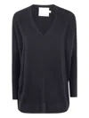 Absolut Cashmere V-neck Cashmere Sweater In Multi