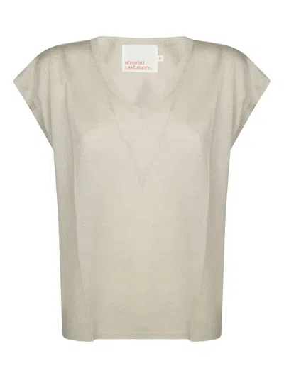 Absolut Cashmere V-neck Sweater In 中性色