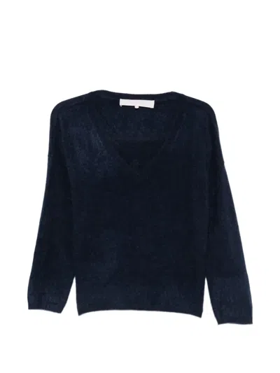 Absolut Cashmere V-neck Cashmere Sweater In Black