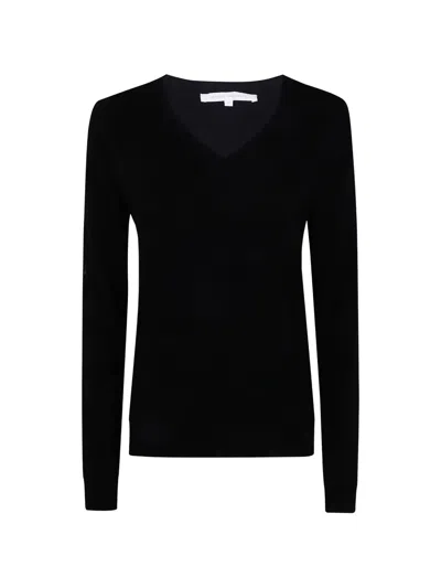 Absolut Cashmere V-neck Cashmere Sweater In Black