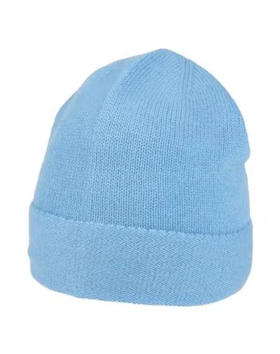 Absolut Cashmere Woman Hat Light Blue Size Onesize Cashmere
