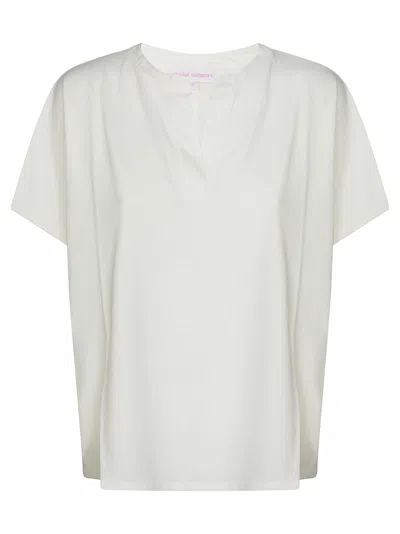 Absolut Cashmere . Women's Polo Shirt In Bianco