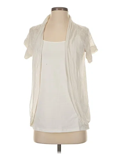 Pre-owned Absolutely Creative Worldwide Kimono In White