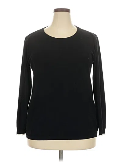 Pre-owned Absolutely Creative Worldwide Pullover Sweater In Black