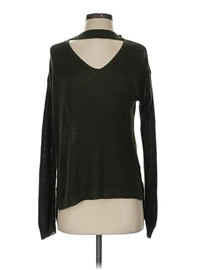 Pre-owned Absolutely Creative Worldwide Pullover Sweater In Green