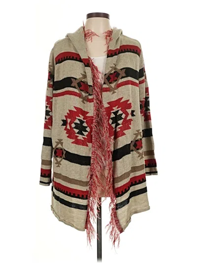 Pre-owned Absolutely Famous Cardigan Sweater In Brown