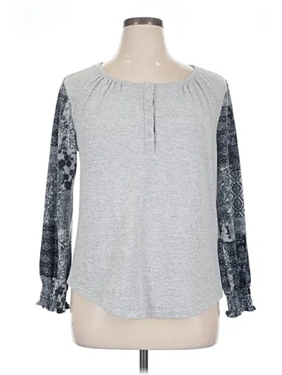 Pre-owned Absolutely Famous Cardigan Sweater In Gray