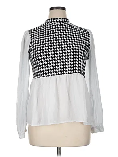 Pre-owned Absolutely Famous Long Sleeve Turtleneck In White