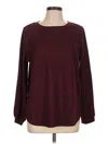 Absolutely Famous Pullover Sweater In Burgundy
