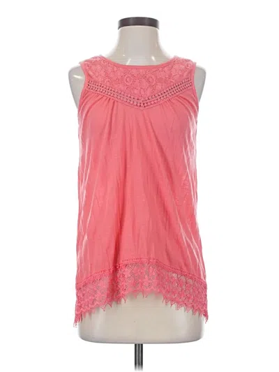 Pre-owned Absolutely Famous Sleeveless Blouse In Pink
