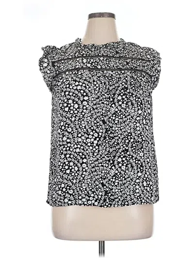 Pre-owned Absolutely Famous Sleeveless Blouse In Silver
