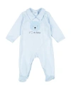 ABSORBA ABSORBA NEWBORN GIRL BABY JUMPSUITS & OVERALLS SKY BLUE SIZE 0 COTTON