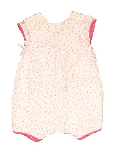 Pre-owned Absorba Babies' Short Sleeve Outfit In White