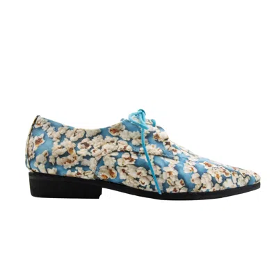 Absurde Popcorn Light Blue Shoes Women In Multi