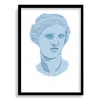 Absurde The Blue Venus Print In Blue