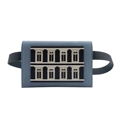 Absurde Women's Blue Building Bag