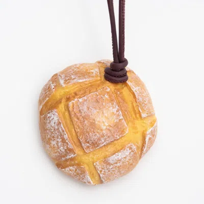 Absurde Women's Brown Bread Bag Charm